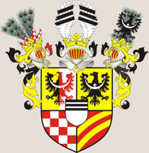herb Podiebradów podiebradowie