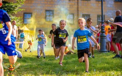 Bieg Małego Szerszenia 2025 – sportowe emocje na zamkowym dziedzińcu