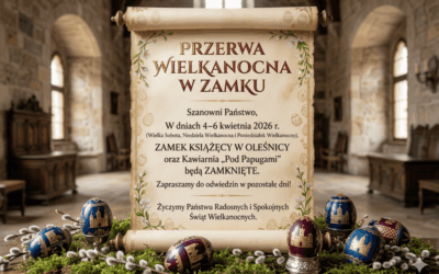 Wielkanoc 2026: Godziny otwarcia Zamku i Kawiarni