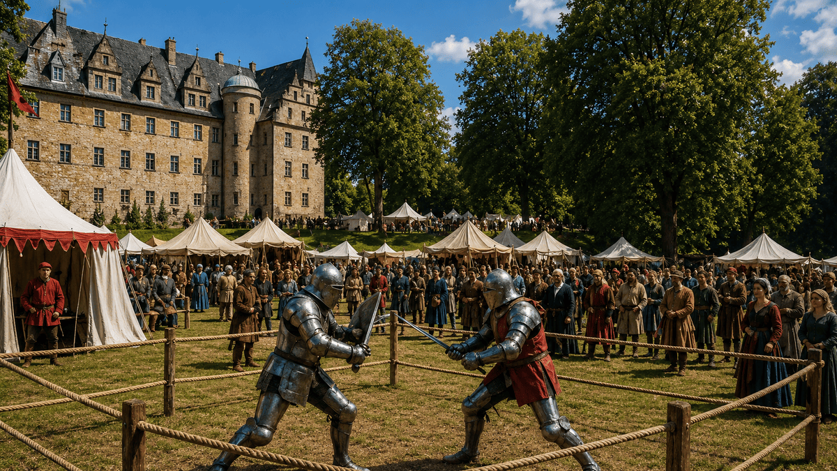 Art in The Castle walki rycerskie